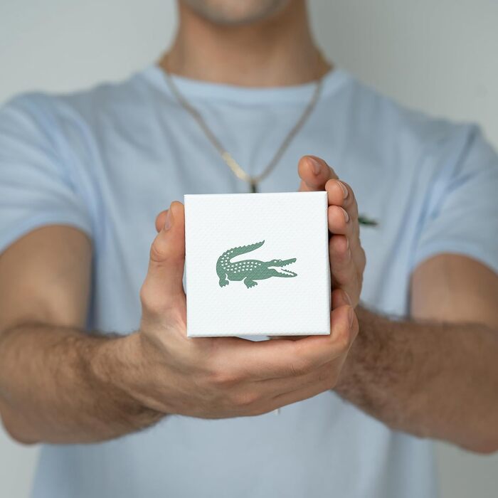 Чоловічий годинник Lacoste Boston Chronograph зі сталевим браслетом (Silver, Metal)