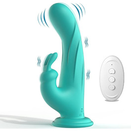 Вібратор для жінок NAIXBTY Rabbit з 2 моторами - для стимуляції G-точки, силікон, водонепроникний