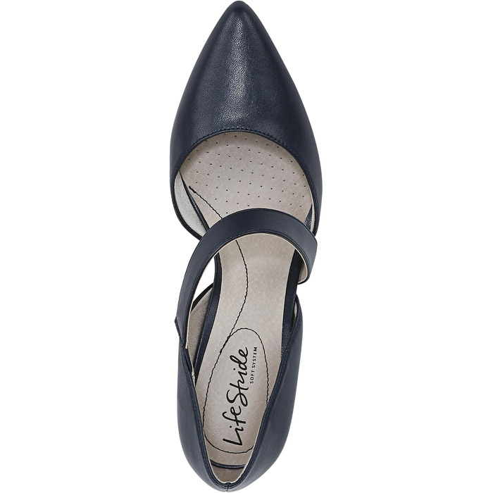 Жіночі туфлі-човники LifeStride Suki Pumps, темно-синій колір (Lux Marineblau), розмір 38 EU, широка колодка