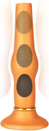 Анальний дилдатор-яйце з силікону ZDJBFA, великий овоїд, для дорослих, чорний