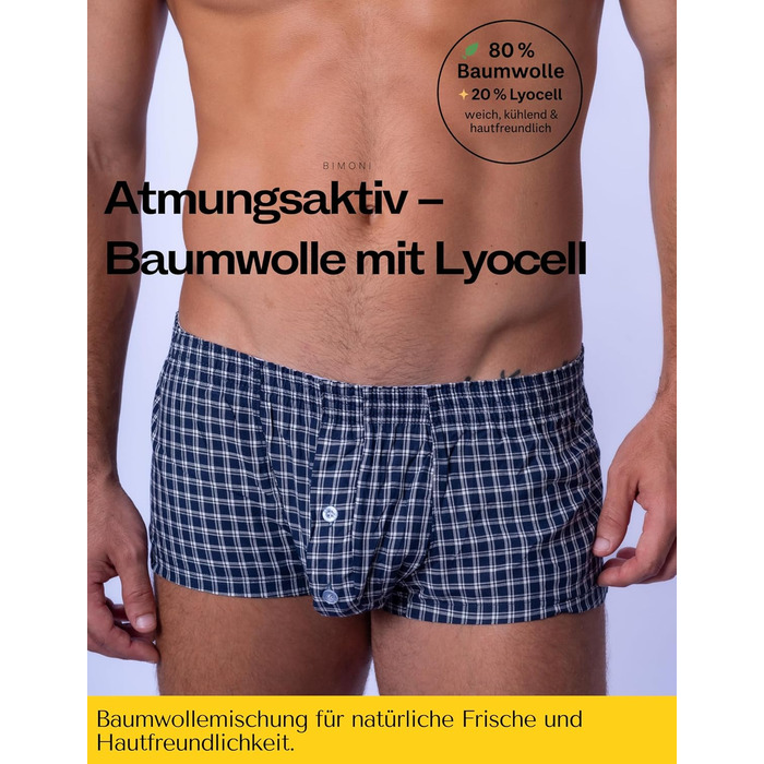 BIMONI Боксер чоловічий з м'якої бавовни, низька посадка, сексуальний дизайн, труси-боксери, труси для чоловіків, гіпстерський стиль (Темно-синій, XL)