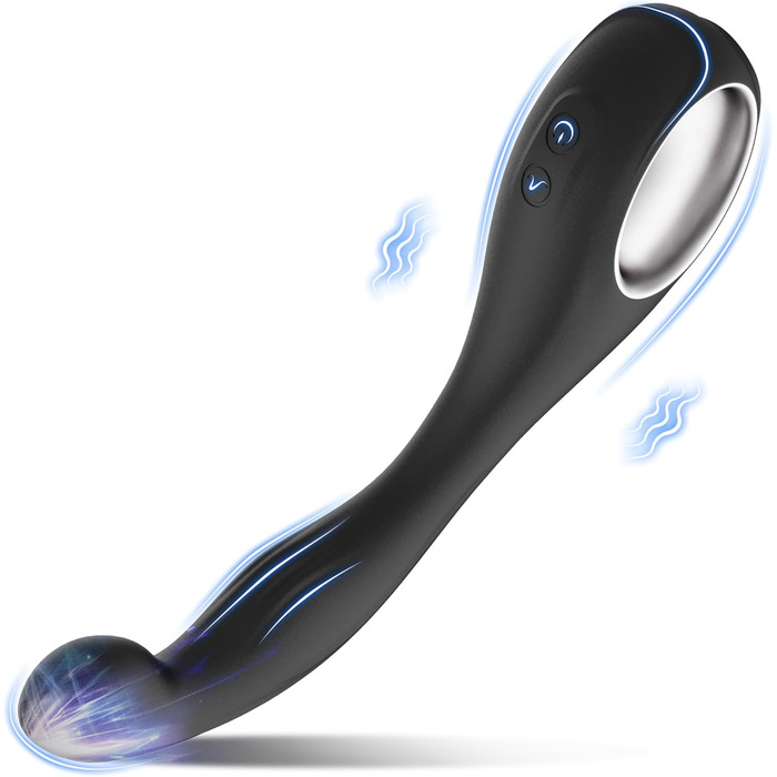 Вібратор анал для чоловіків та жінок з 10 режимами, комплект для сексуальних ігор, стимуляція простати