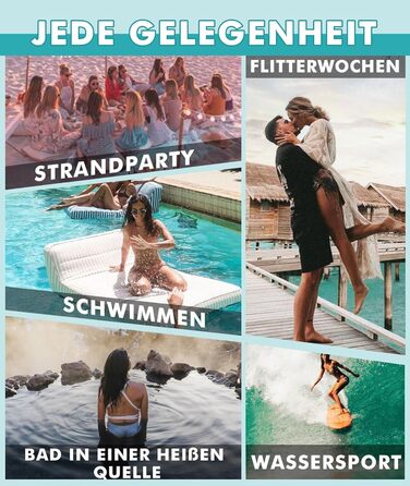 Tankini жіночий купальник з високою талією, push-up топ з шортами, двочастинний, квітковий принт, блакитний, розмір L