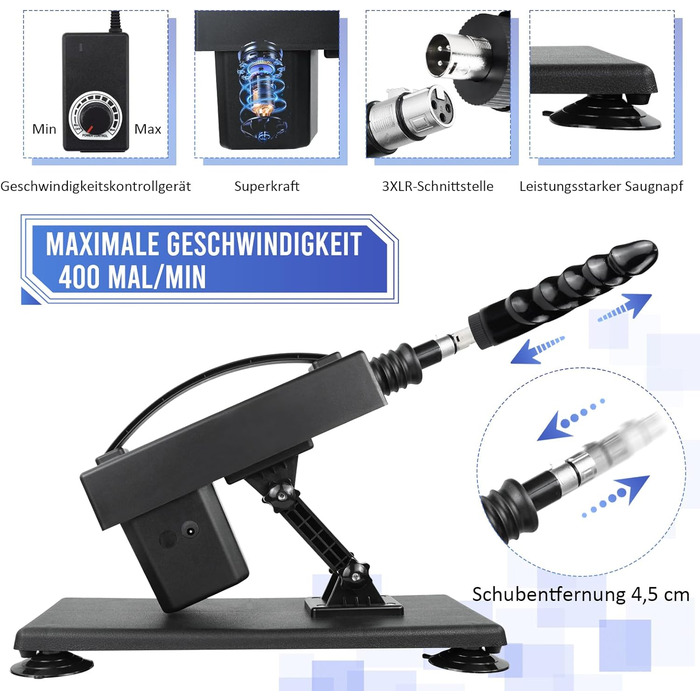 Автоматичний секс-іграшка для пар SEGOOK - реалістичний дилда з аксесуарами (середній)