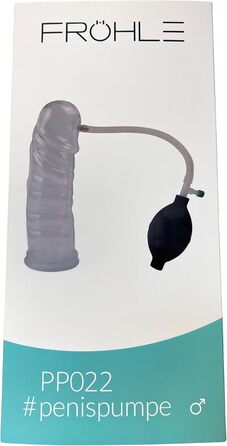 Анатомічна вакуумна помпа для чоловіків FRÖHLE PP022 XXL - 1 шт.