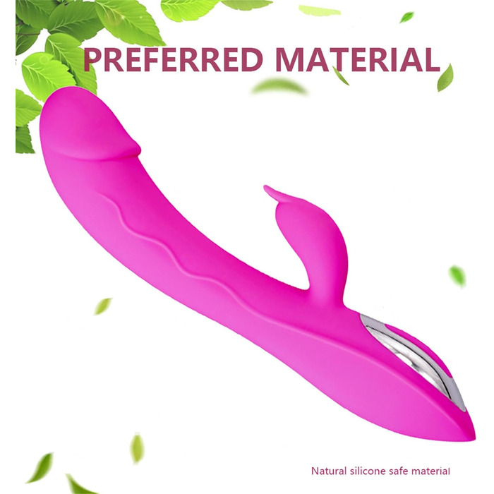 Вібратор G-Spot з силікону для жінок, 7 режимів, фіолетовий