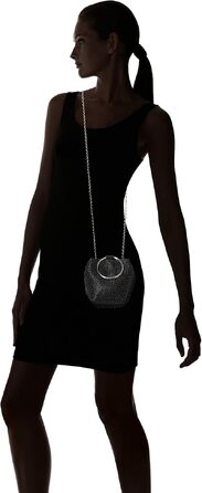 Жіночий клатч-гаманець Jessica McClintock Gwen Ball Mesh Ring Wristlet Pouch чорного кольору