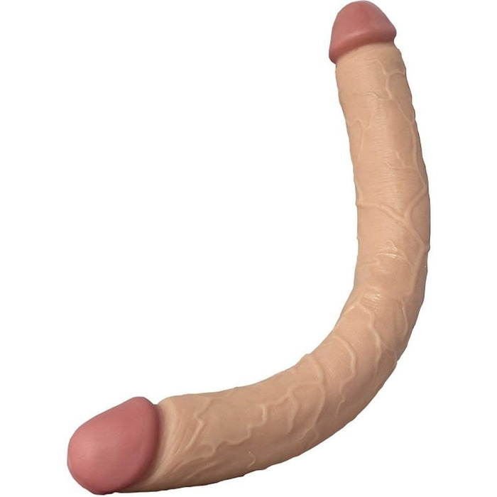 Двосторонній дилда Zooma з реалістичного силікону, ультра-довгий, для жінок та чоловіків