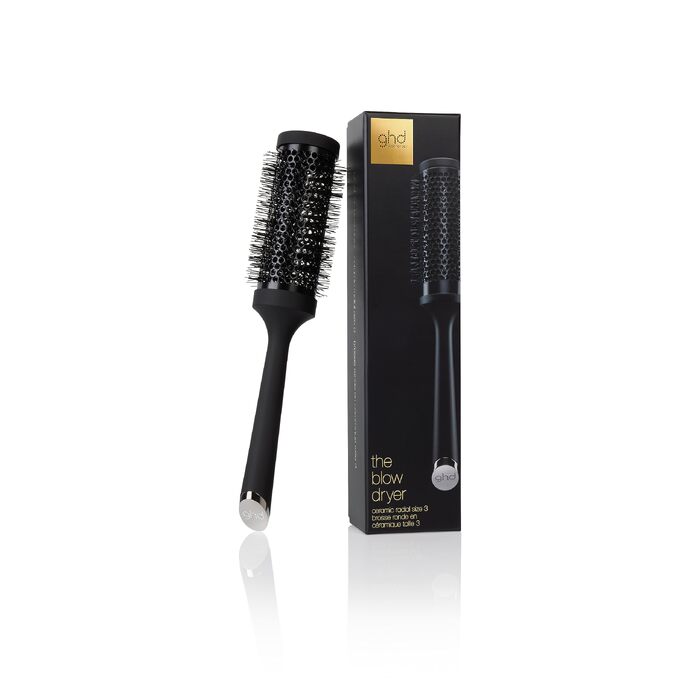 Керамічна кругла щітка для волосся ghd Ceramic Brush (розмір 3, 45 мм) для сушіння та укладки довгого волосся