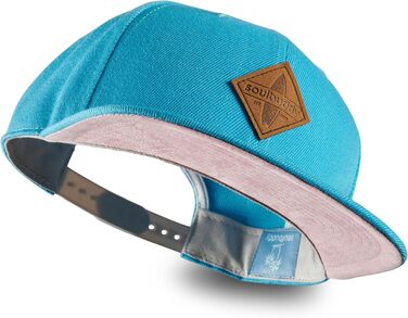 Набір кепок Soubuddy для батька та сина (2 шт.) — Сімейний комплект бейсболок Snapback для чоловіків та дітей, темно-червоний та блакитно-рожевий, One Size + дитячий розмір