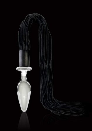 Масажер скляний ручної витримки PIPEDREAM Icicles No 29, блакитний (білий, 361)