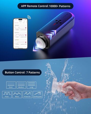 LOVENSE Solace - Автоматичний електричний секс-іграшка для чоловіків з пультом керування, різні режими, для соло та парних ігор