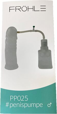 Анатомічна помпа для пеніса FRÖHLE PP025 XXL Professional, прозора (1 шт.)