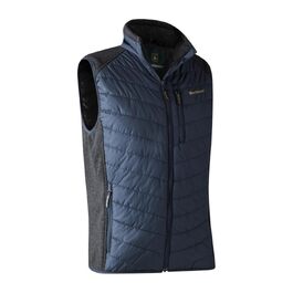 Стеганий жилет Deerhunter Moor W. Knit Brown-Blatt M Blau для полювання та активного відпочинку