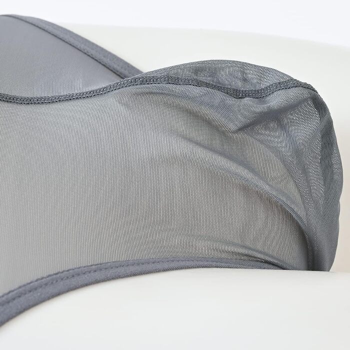 Танга чоловіча BIATWOWR, сірий, XXL, прозора білизна