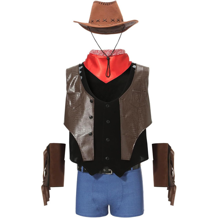 Костюм моряка для чоловіків Rrongwn: сексуальна нижня білизна, косплей, сет сексуальної білизни, ретро, костюм слуги, коричневий