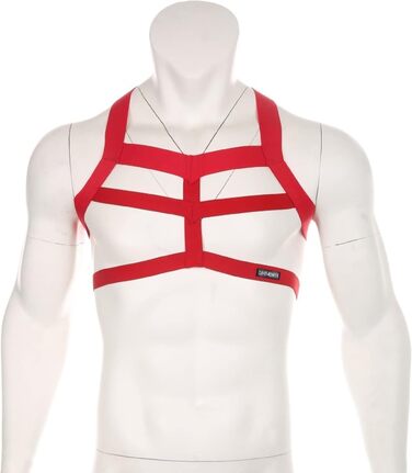 Сексуальний чоловічий комплект для сну: пояс для грудей, стрінги, шкарпетки, гольфи, труси, танга, низька талія, для геїв, мереживні шкарпетки, гольфи, колготки. Розмір універсальний (червоний, універсальний розмір)