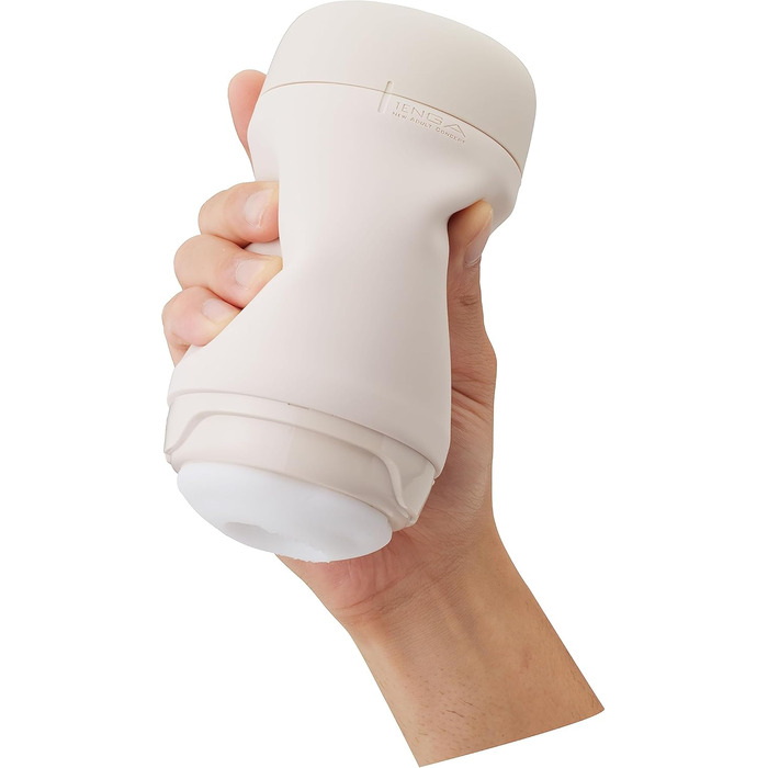 Інтимна іграшка Tenga Puffy Erdbeerrosa 16,5 см (Колір: Latte Brown)