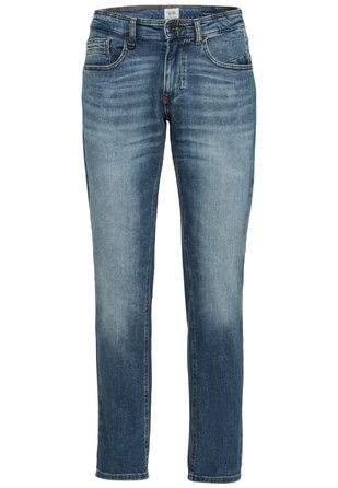 Чоловічі джинси camel active Madison Slim Fit, сині, бавовняна суміш зі стрейчем (34W / 34L)