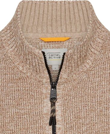 В’язаний піджак camel active (розмір XL, колір вівсяний)