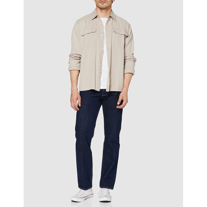 Чоловічі джинси Levi's 501 Original Fit One Wash, сині, 34W / 32L