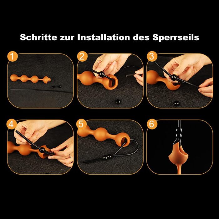 Анальні кульки з рідкого силікону з кільцем для утримання сперми, анальна ланцюжок, анальний плагін, анальні кульки, анус-мастурбатор, фетиш, анальна спринцівка, силіконовий секс-іграшка для чоловіків та жінок (L)