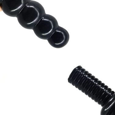 Анальний масажер Roluck Giant - гнучкий, з різьбою, для чоловіків та жінок, з ПВХ, для тренувань та простати