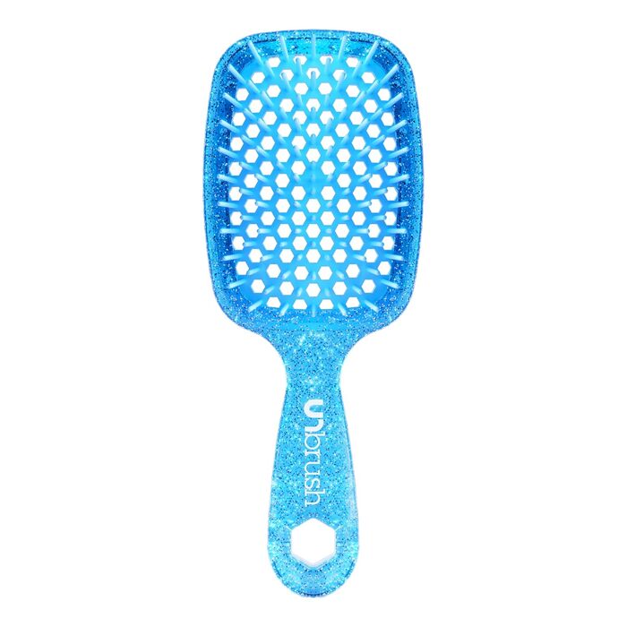 Масажна щітка для волосся FHI Heat UNbrush для розплутування вологого та сухого волосся, антистатичні щетинки DuoFlex, сапфіровий синій