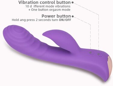 Вібратор G-Punkt Klassischer: анальний вібратор з 10 режимами, інтимні іграшки для жінок та пар, рожевий/чорний