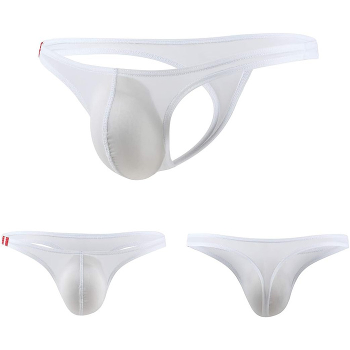 Танга чоловічі Panegy, низька посадка, з тонкого льону, 3/4/5 шт. в упаковці, кольорові (XXL)