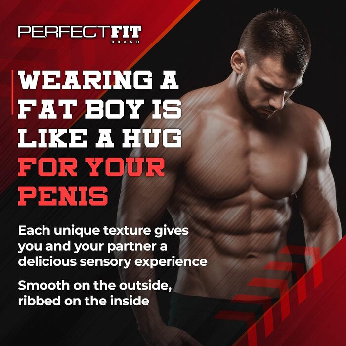 Прозорий презерватив PerfectFit Fat Boy dünn - 6,5 дюймів - 1 шт.