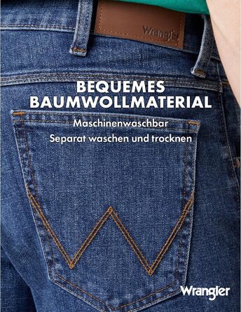 Чоловічі джинси Wrangler Regular Fit Regular - середня посадка, темно-сірі (Dark Stone), W36 L36