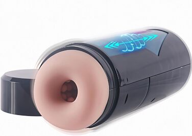 Автоматичний електричний масажер для чоловіків з 4 телескопічними функціями та 9 вібраціями