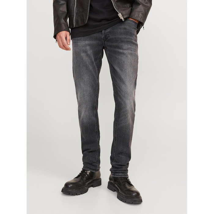 Чоловічі джинси Jack & Jones Glenn Original Slim Fit, чорні (36W / 36L)