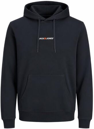 Набір чоловічих худі JACK & JONES (2 шт.) — бавовняний світшот із капюшоном, синій та білий, розмір M