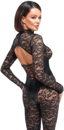 Комбінезон Noir Overall, чорний колір, розмір M