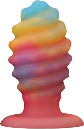 Анальний дилататор HXLXW з силікону, 5 розмірів, світлодіодний, для масажу G-точки та простати, для початківців, жінок, чоловіків, пар