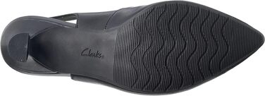 Жіночі туфлі-човники Clarks Kataleyna Step, шкіряні, чорні, розмір 39.5 EU