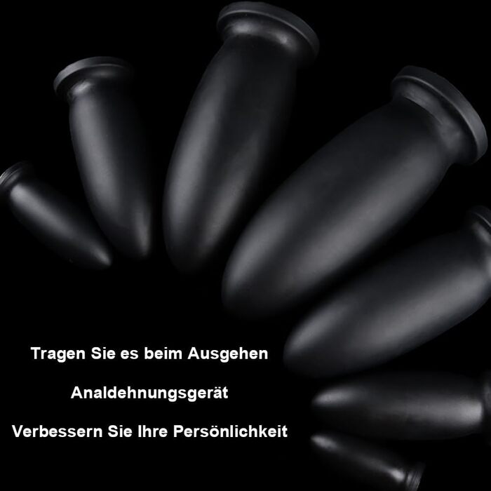 Анальний дildo з силікону NAIXBTY, XXXL, з присоскою для масажу G-точки та простати, для жінок та чоловіків. Іграшки для дорослих.