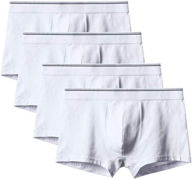 Боксерські шорти чоловічі Kliy (4 шт.) з бавовни, дихаючі, модні, сексуальні, для чоловіків