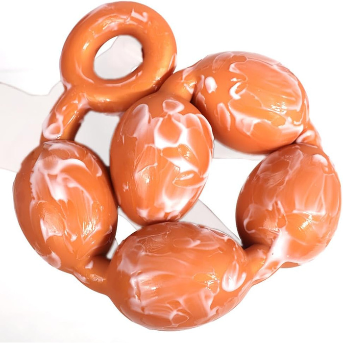 Анальні кулі Jixaxe з силікону: кулі-анальні плаґи для сексуальної стимуляції (5 кульок)