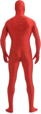 Танцювальний комбінезон-боді Leemqcyа з маскою, червоний, S (145-155см)