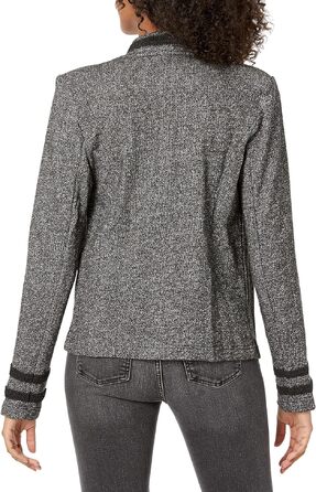 Жіноча класична куртка Tommy Hilfiger Open Front Band S, чорна (Multi)