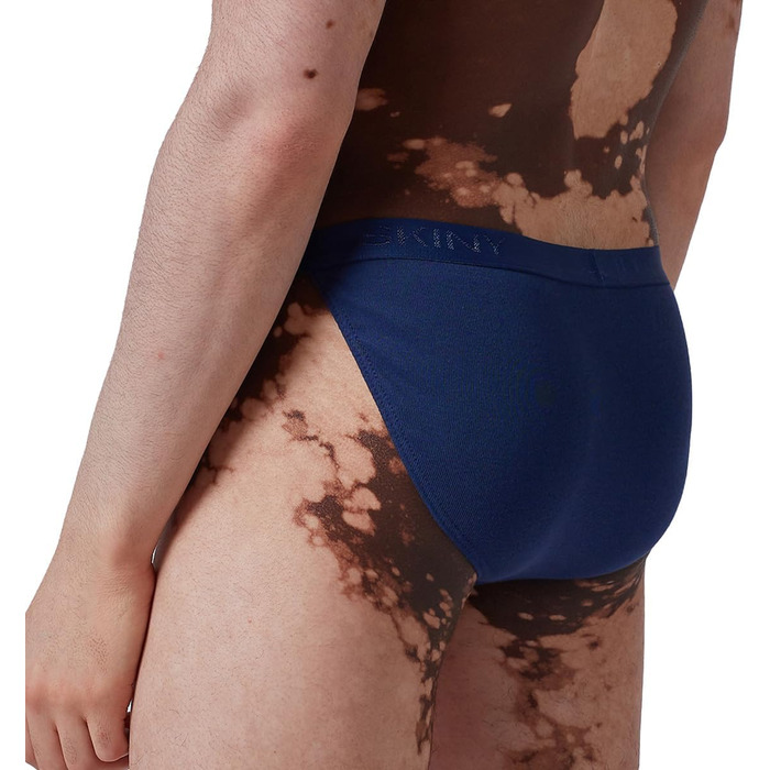 Танга чоловічі Skiny з бавовни рифлення XXL Navy (2 шт.)