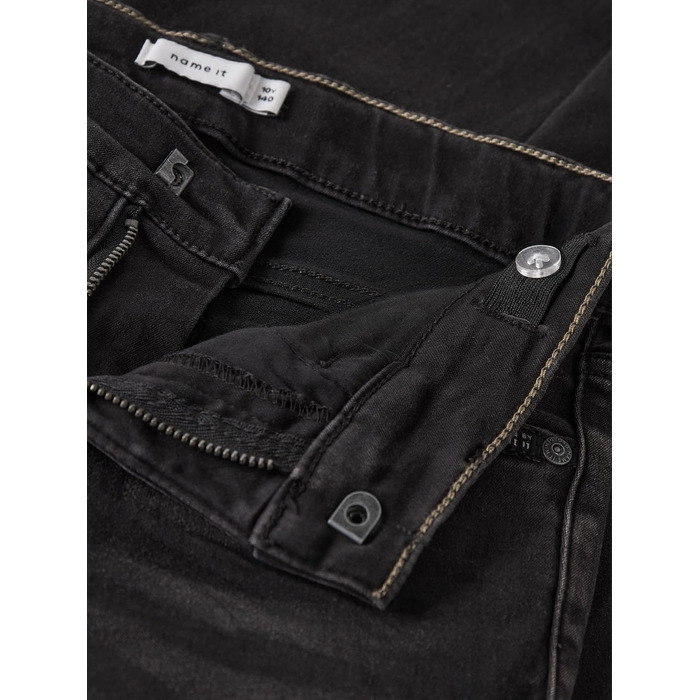 Джинси для хлопчиків NAME IT X-Slim, чорний денім, зріст 170 см