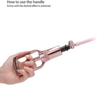 Вагінальна помпочка Rose Gold SHOTS Toys - для інтимних задоволень