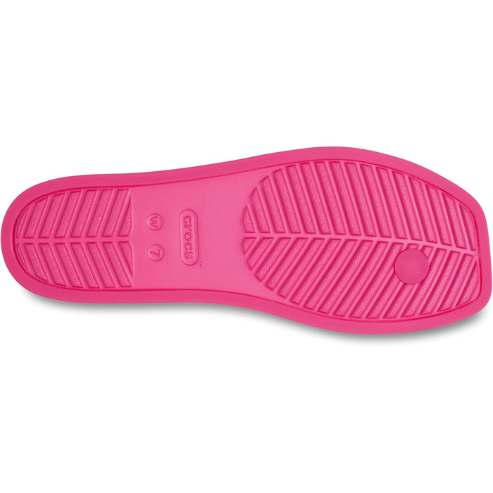 Жіночі сліп-сливки Crocs Miami Flip-Flop, розмір 33 EU, колір Драконячий фрукт (Dragon Fruit)