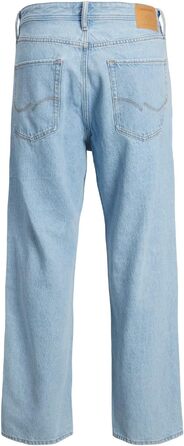 Чоловічі джинси Jack & Jones JJIALEX Baggy Fit синього кольору, денім