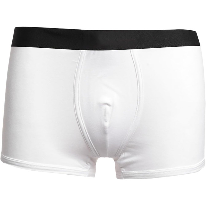 Боксери чоловічі SRZYMJ, чоловічі шорти-боксери, бавовняні труси, ретро шорти для чоловіків, труси-сліп, A2-білий 3XL