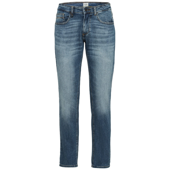 Чоловічі джинси camel active Madison Slim Fit, сині, бавовняна суміш зі стрейчем (34W / 34L)